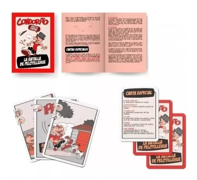 La Batalla De Pelotillehue - Juego Cartas Condorito -1