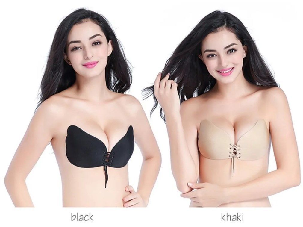 Sosten Mágico Invisible Brasier Copa Adherible Push Up Strap-1