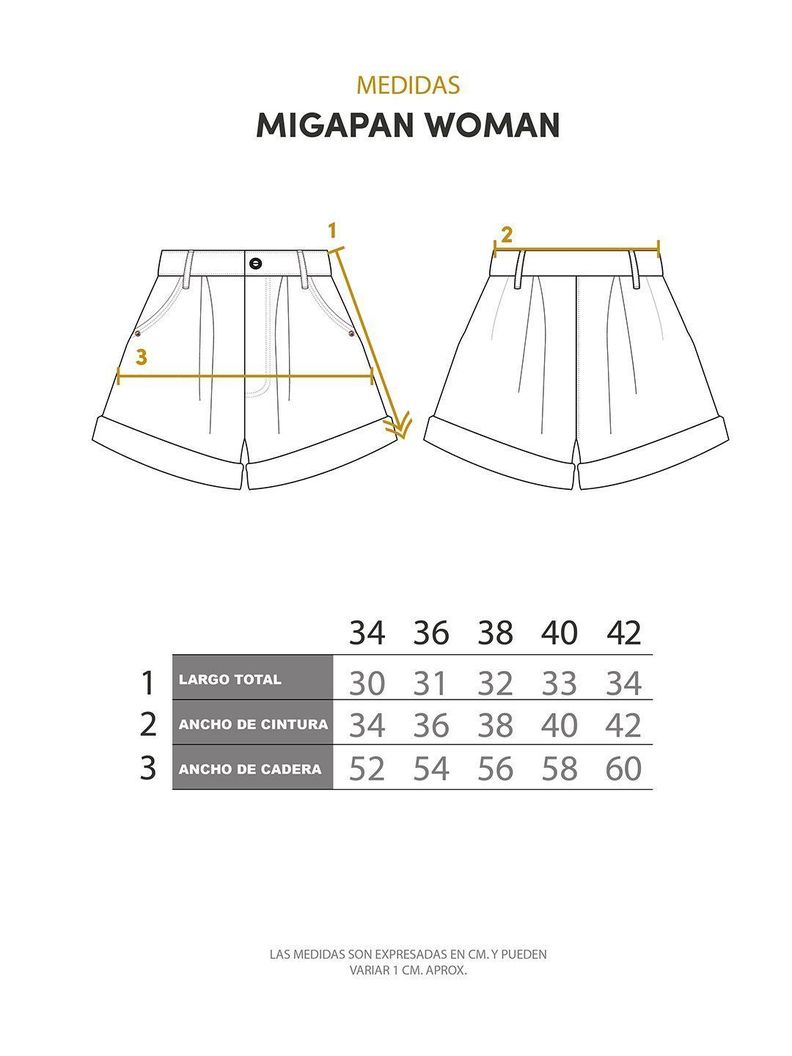 Short Migapan Gris Mujer-4