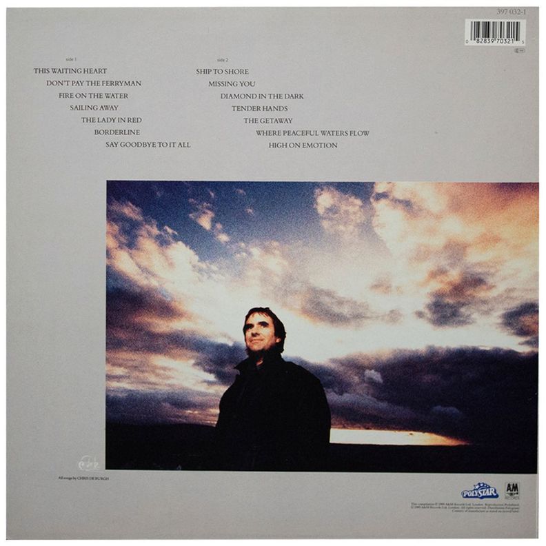 CHRIS DE BURGH - SPARK TO A FLAME THE VERY BEST OF VINILO USADO-1