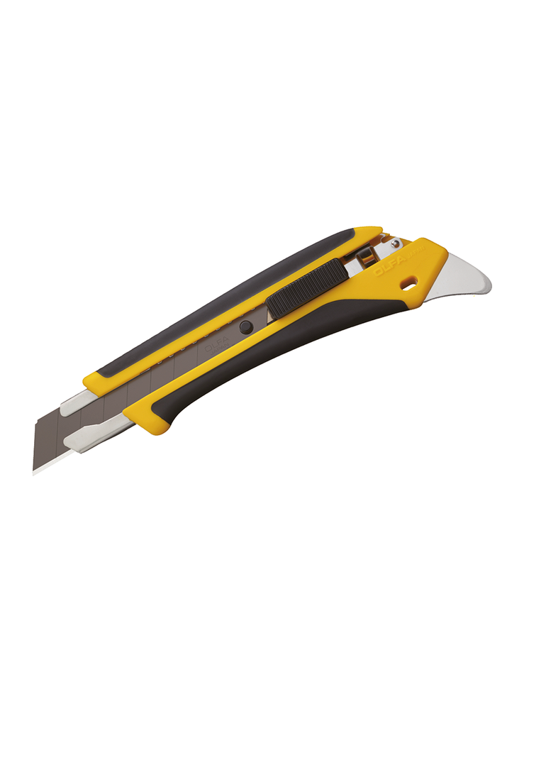 CUCHILLO INDUSTRIAL INCRUSTACIÓN ANTIDESLIZANTE SEGURO AUTOMÁTICO 18 MM-0