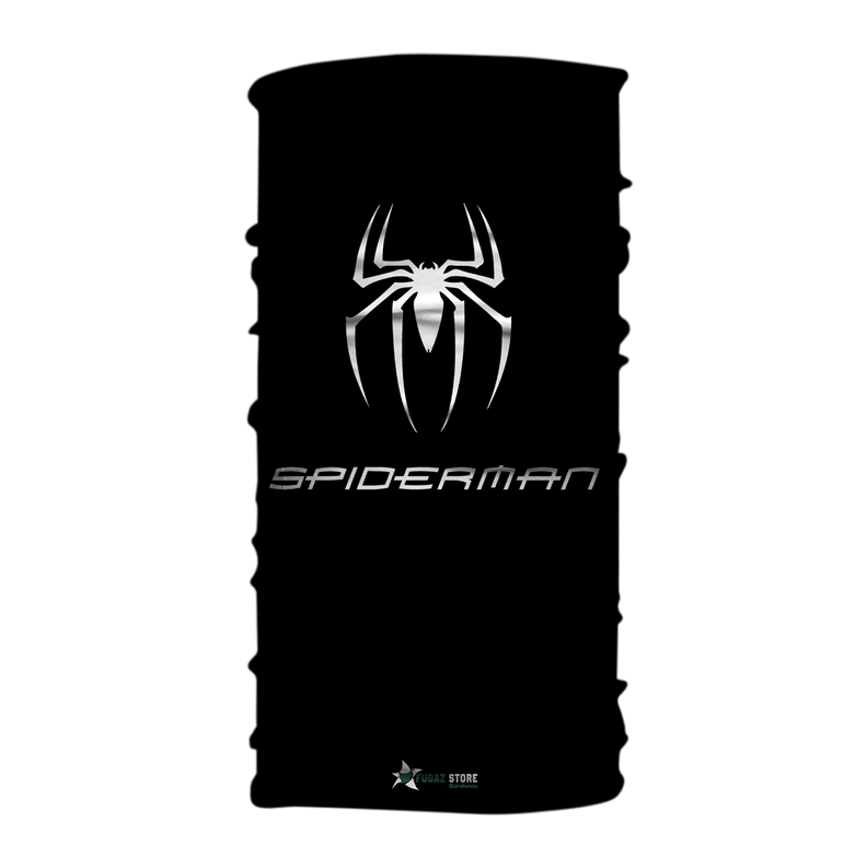 Bandana, Fugaz Store, Negro, Spiderman Black-2
