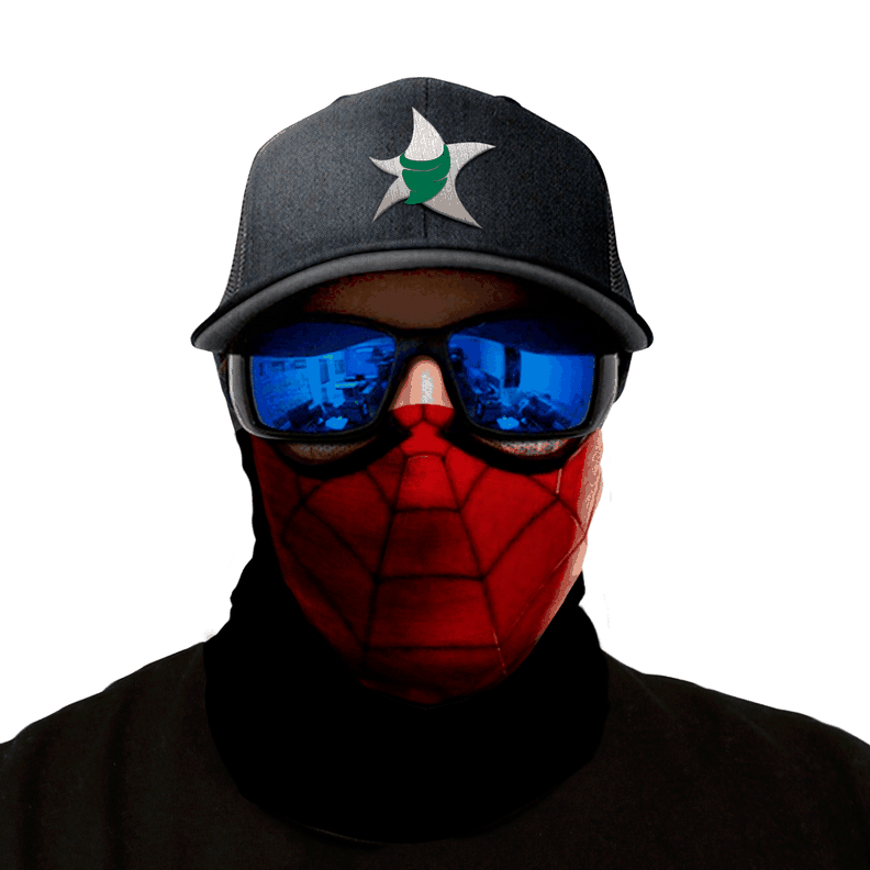 Bandana, Fugaz Store, Negro, Spiderman Black-0