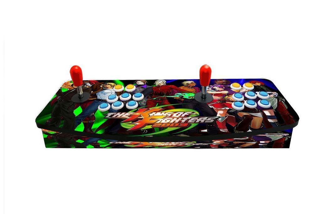 Joystick Consola Arcade Conexión directa (HDMI MOD KOF GREEN)-0