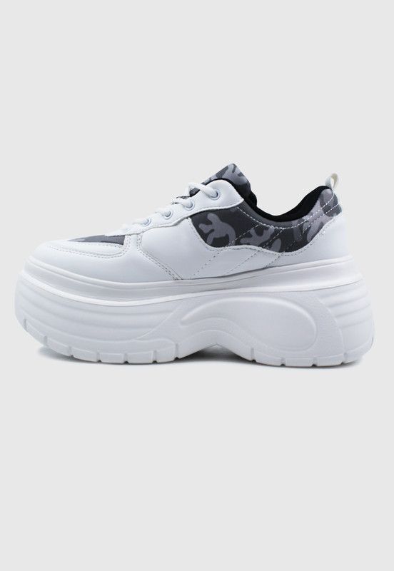 Zapatilla mujer CY10116 blanca Stylo -2