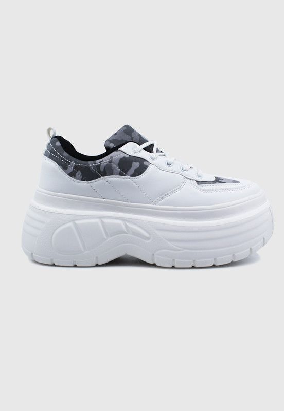 Zapatilla mujer CY10116 blanca Stylo -0