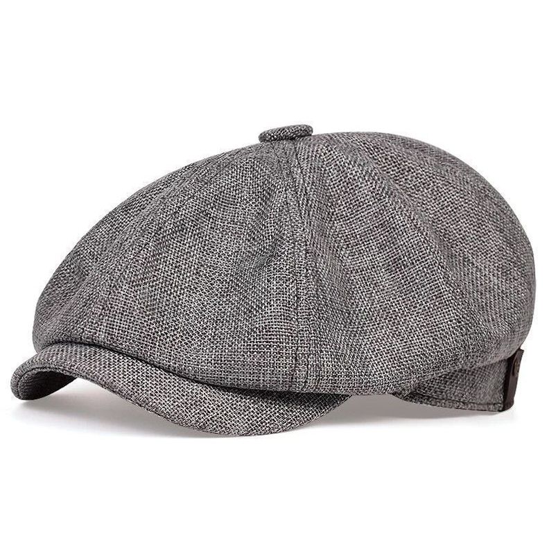 Gorro Boina Tipo Ocasional, Forma Octogonal -0