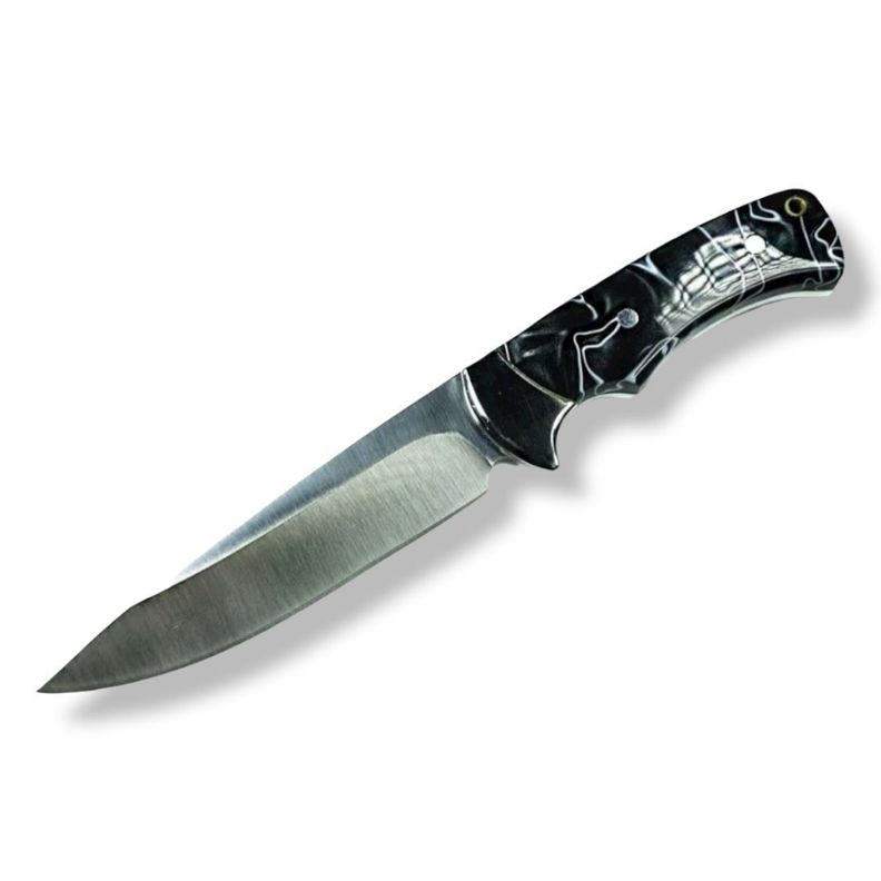 Alma Full Tang Dark Marble Caceria Cuchillo AF66