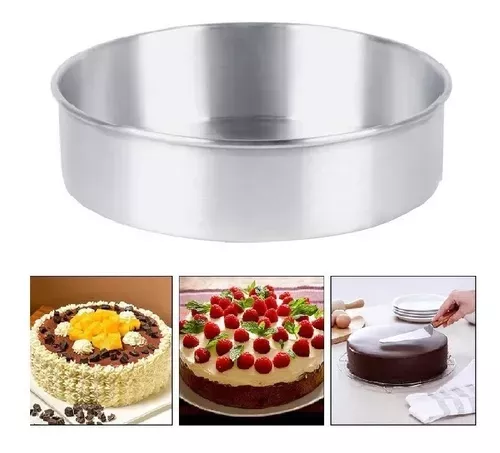 Molde Torta Molde Queque Molde Aluminio Moldes Torta 28x10cm-1