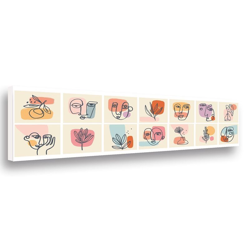 Canvas 150x50 cms Faces-0