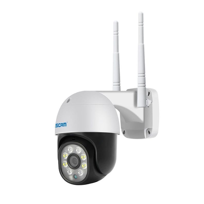 Cámara IP Wifi exterior Full HD 1080 2MP H.265 ESCAM PT207-0