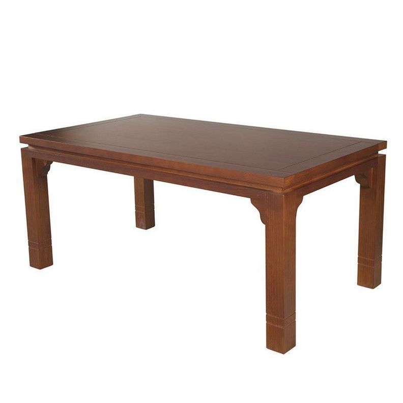 MESA DE COMEDOR LUCIANA RECTANGULAR 92 X 170 CM MADERA COLOR MIEL-1