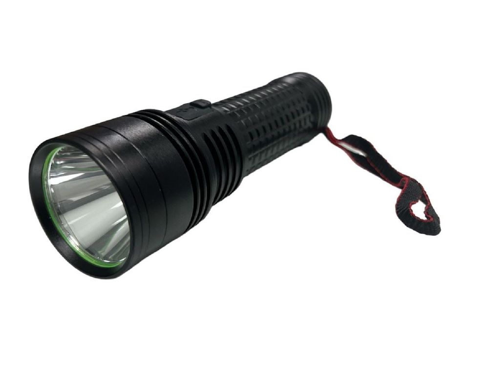 LINTERNA TACTICA ALTA POTENCIA LED USB RECARGABLE 9000 LM ESTUCHE-0