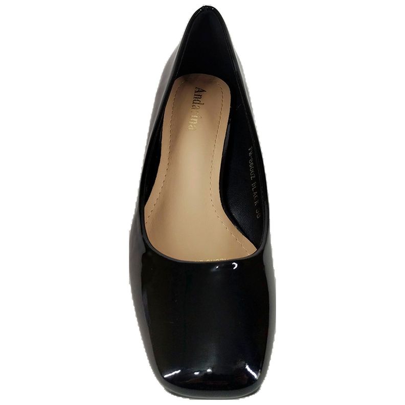 Zapato Formal de Mujer Taco bajo 86 Negro-2