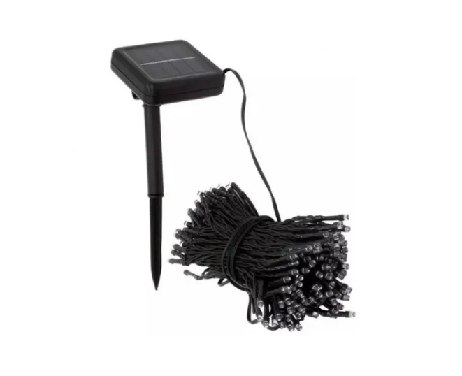 Luces Led Guirnalda Solar 200 Blanco20 Metros -1