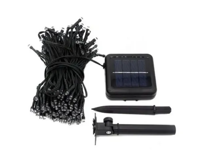 Luces Led Guirnalda Solar 200 Blanco20 Metros -2