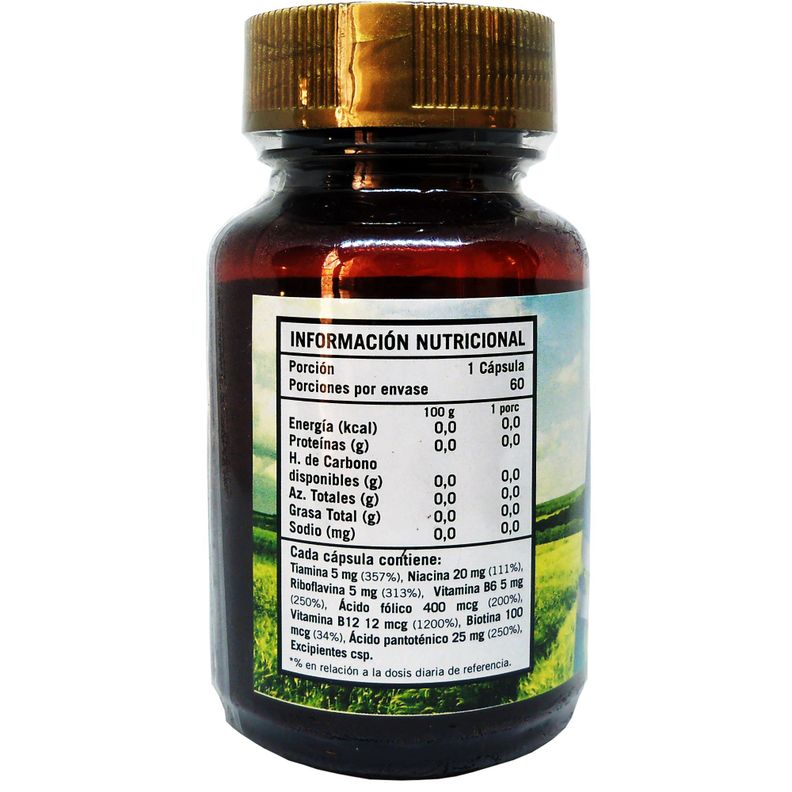 3 X NATURAL FARM B-COMPLEX VITAMINA 60 CAPS-1