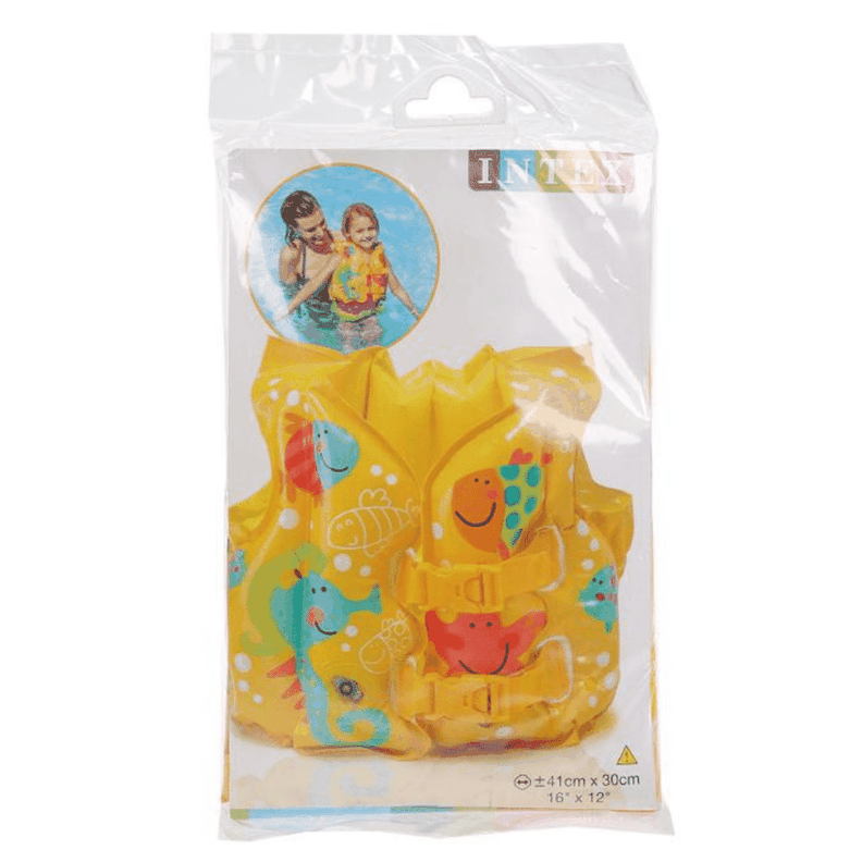 Flotador Inflable Bebé Chaleco Tropical Capac 23Kg-2