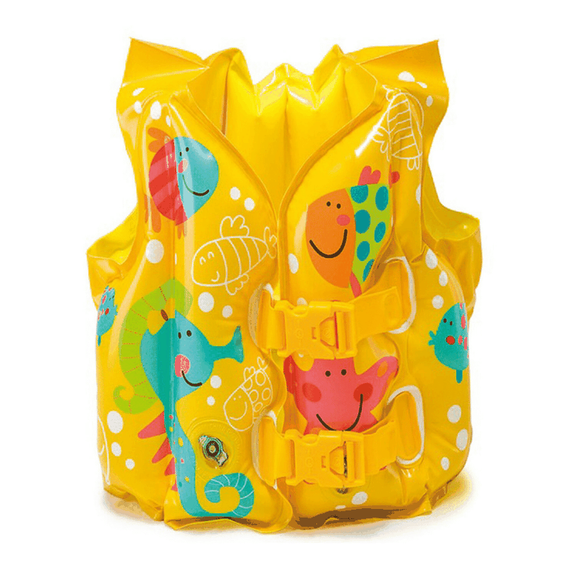 Flotador Inflable Bebé Chaleco Tropical Capac 23Kg-0
