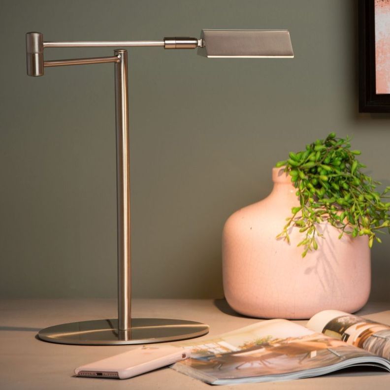 Lámpara de Mesa Nuvola Cromo Led-1