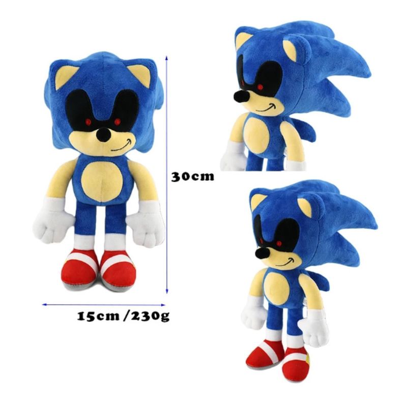 Juguete Pack 6 Peluches De Sonic Y Sus Amigos 30cm Infantil-3