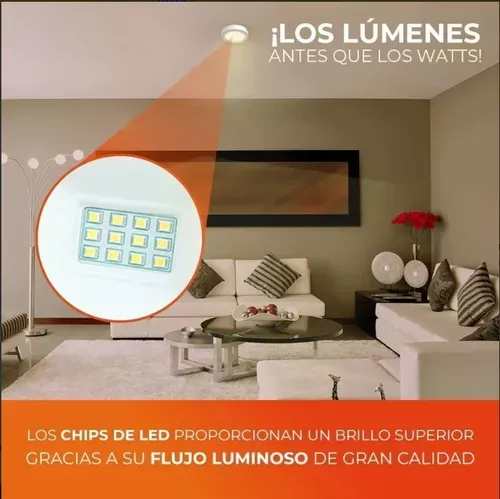 Lámparas Para Techo Led Blanco 18w Luz Suave Cálida Completa-1