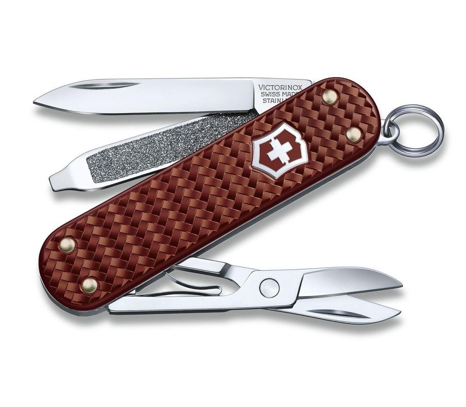 Navaja Pequeña Classic Precious Alox Café-0