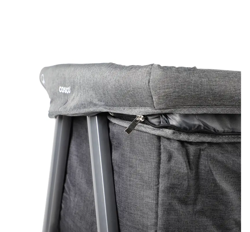 Cuna Colecho Lia Dark Grey Cosco-9