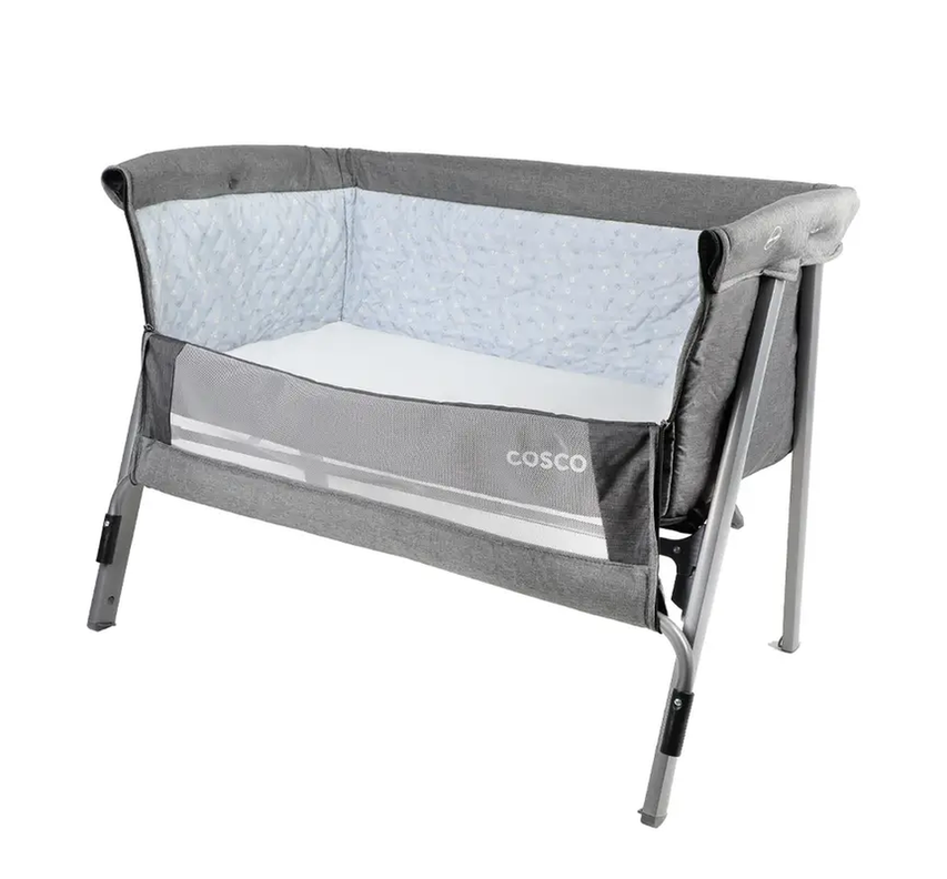 Cuna Colecho Lia Dark Grey Cosco-3