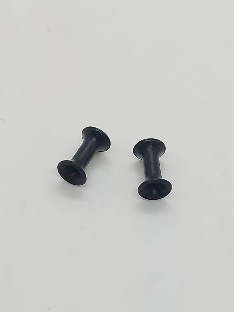 Expansores piercing silicona 3mm dos un grueso túnel tapón -1