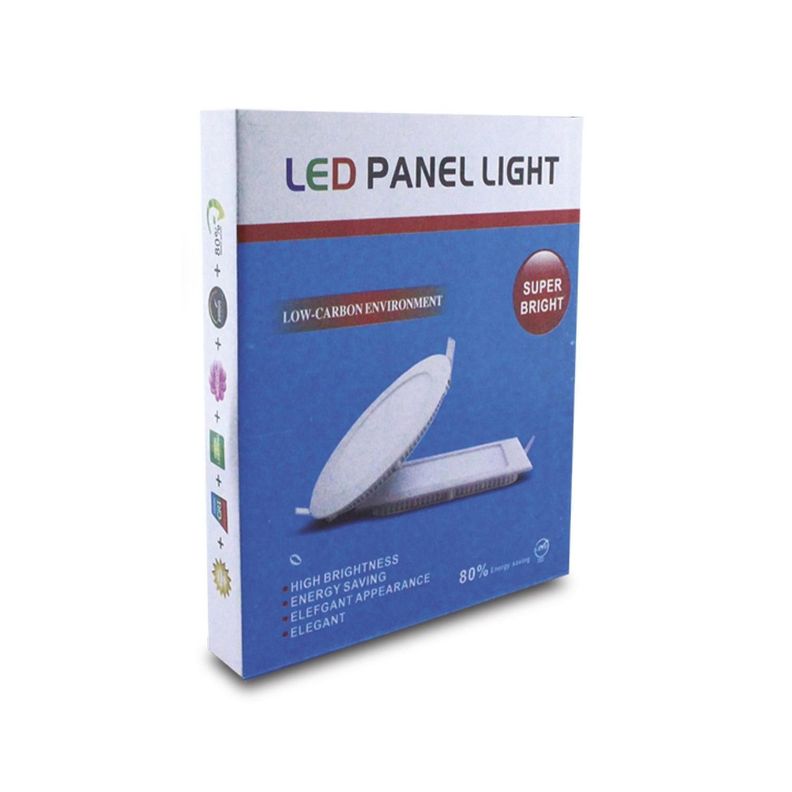 Plafón Led Redondo Embutido 18W Luz Fría -2