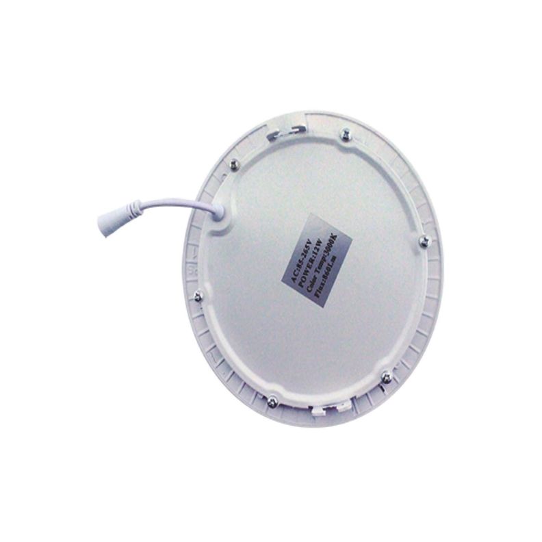 Plafón Led Redondo Embutido 18W Luz Fría -1