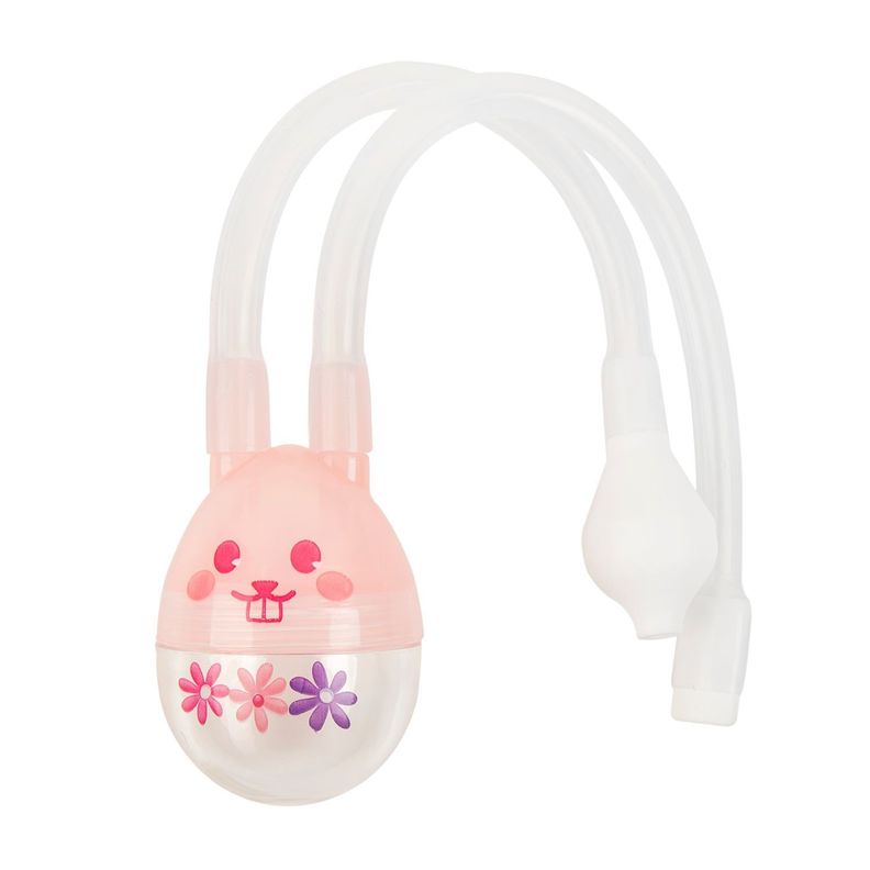 Aspirador Nasal Manual Rosado-0