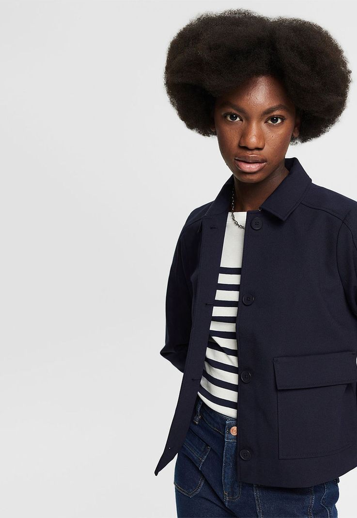 Chaqueta De Sarga Esprit