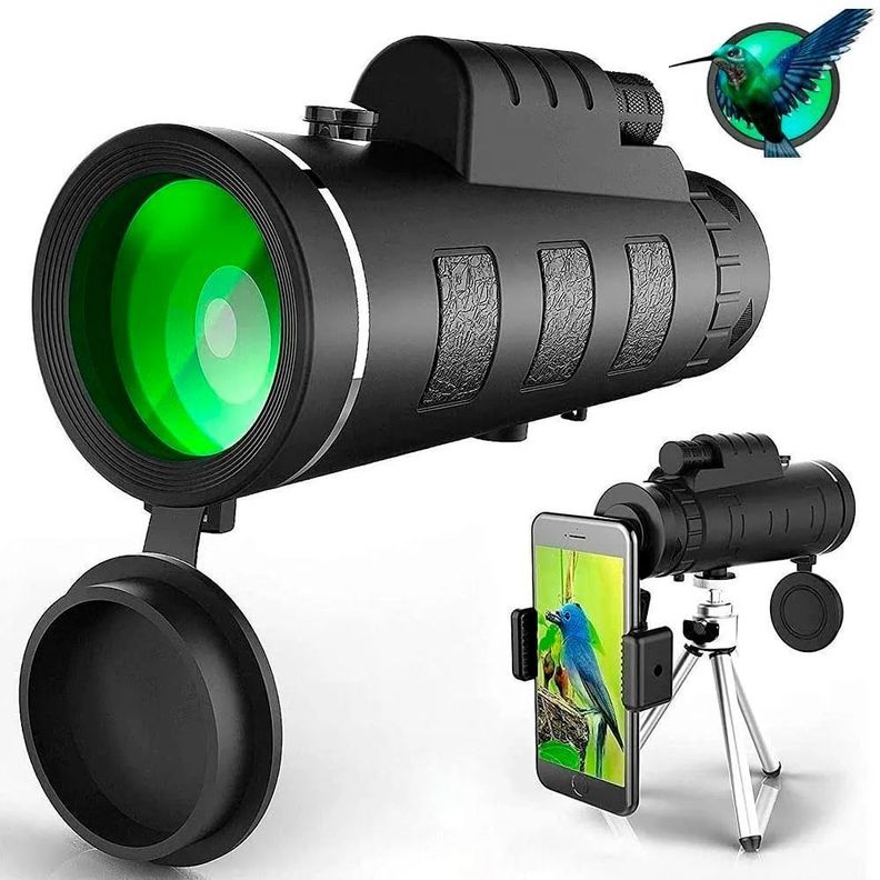 Telescopio Monocular Hd 40x60 Con Soporte Tl223 - Malik-1