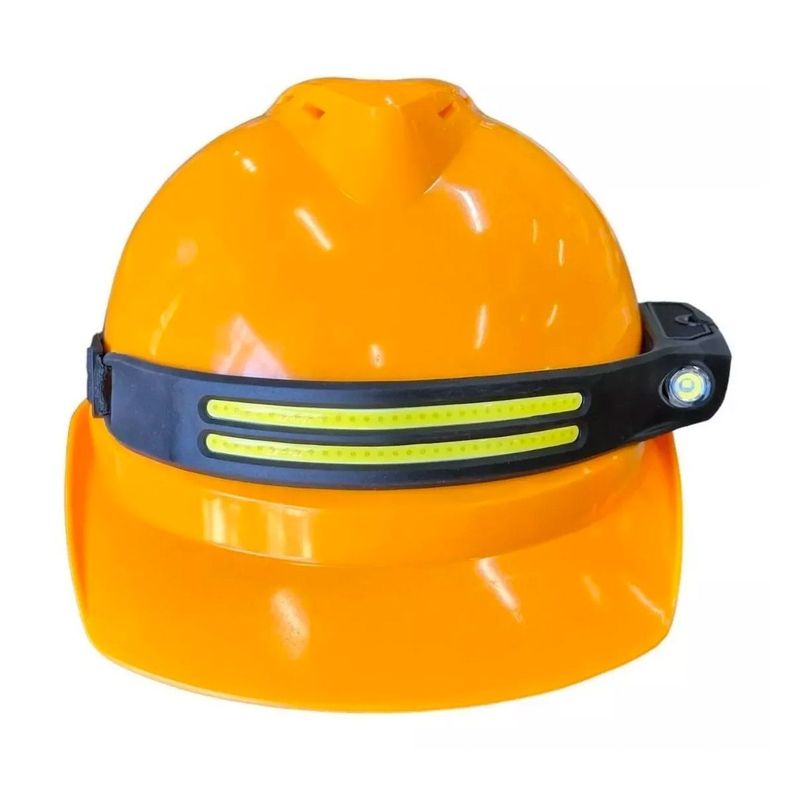 Linterna Frontal 2en1 Para Casco De Minero Con Sensor-4