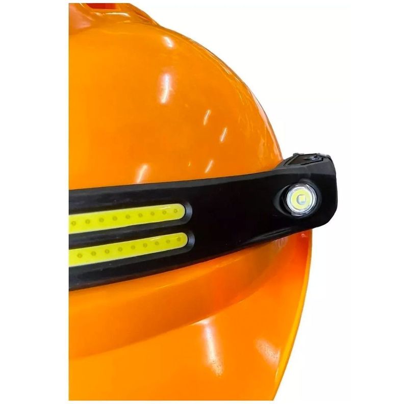 Linterna Frontal 2en1 Para Casco De Minero Con Sensor-5