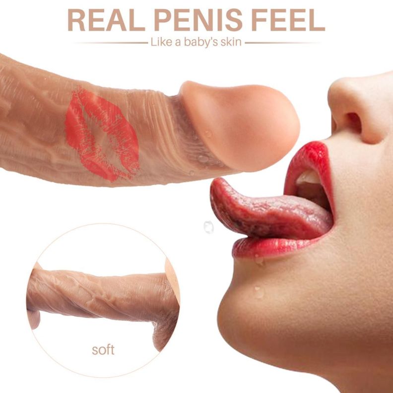 Croods Dildo Vibrador Realista Con Bala Vibradora Y Control Remoto-6