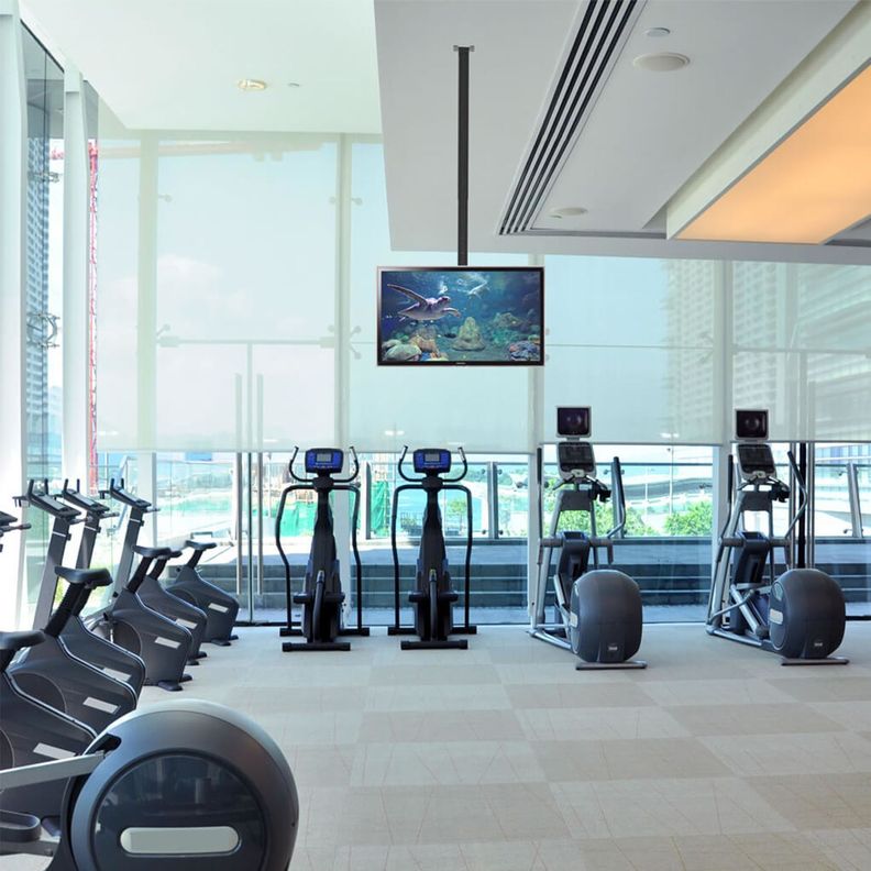 Soporte TV de Techo 10" a 80" - 360° - Inclinable-1