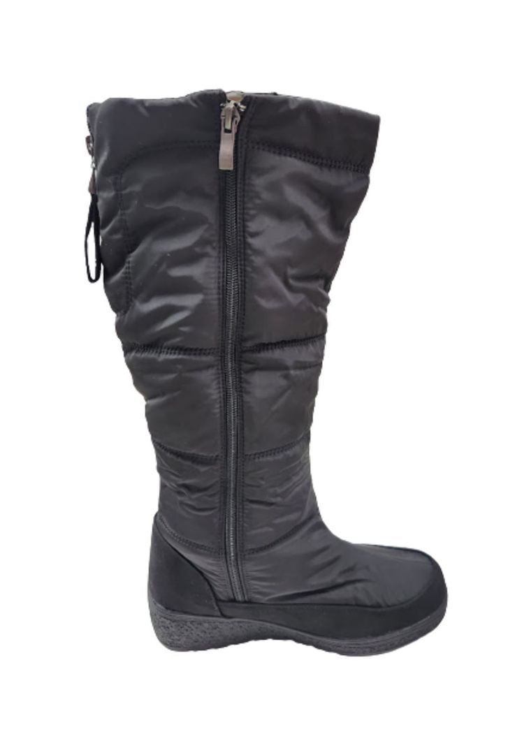 Bota Impermeable Forrada Con Chiporro Mujer-1