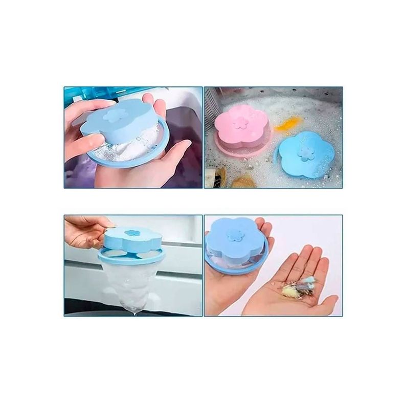 Set 4 Filtros Recoge Pelusas de Lavadoras-2