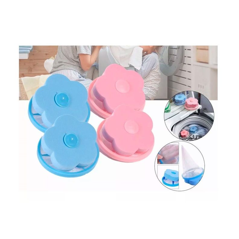 Set 4 Filtros Recoge Pelusas de Lavadoras-3