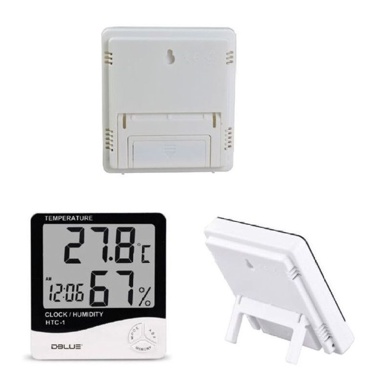 Reloj digital Dblue Termohigrometro Humedad-1