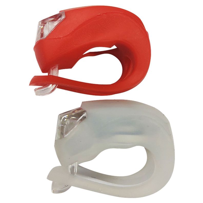 Pack 2 Luces Led Bicicleta Silicona-0