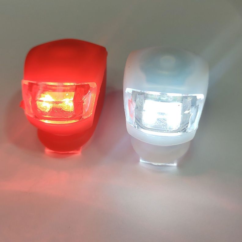 Pack 2 Luces Led Bicicleta Silicona-5