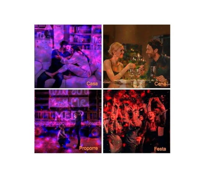Proyector De Galaxia Estrellas Led Y Sonido Bluetooth-3