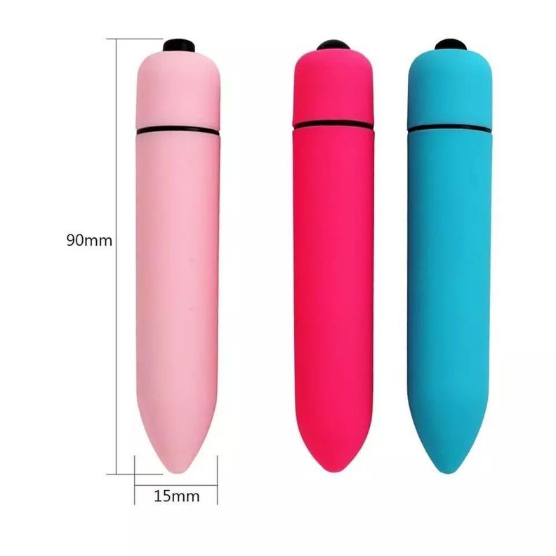 Mini Balita Vibrador Punto G Consolador Dildo Mini Bala - Sexual-1