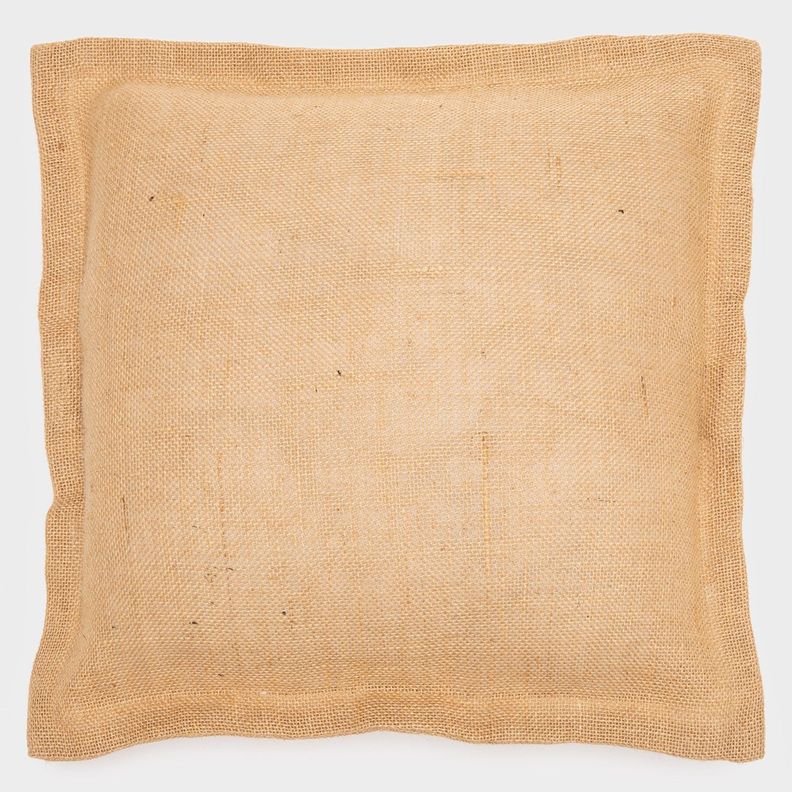 Set 2 fundas de cojín rustic café 50x50cm-0