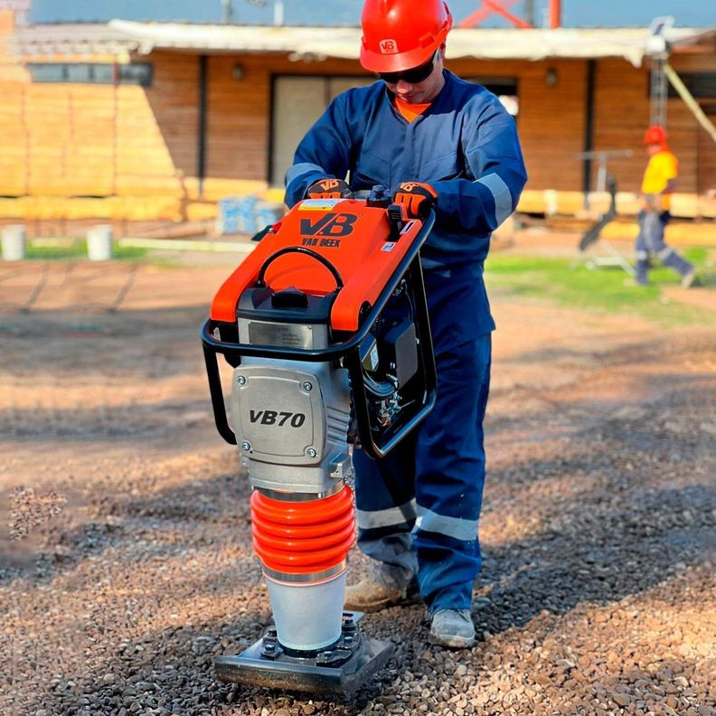 Apisonadora / compactadora van Beek HvB70A-1