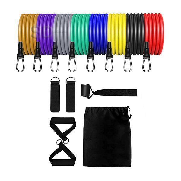 Kit bandas elásticas 13 piezas 180 LB	-0